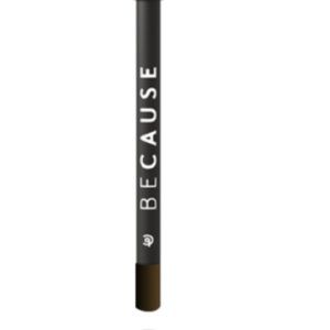 BECAUSE COMETICS PRECISION GEL EYELINER STAYING CHESTNUT CHARM